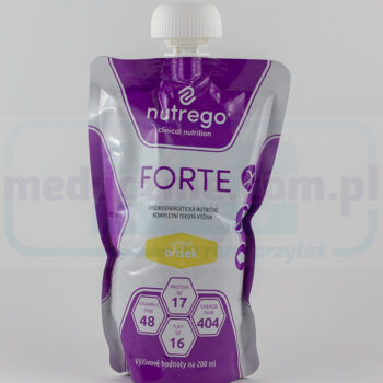 Nutrego Forte 200 ml Orzechowy wysokokaloryczna, wysokobiałkowa dieta