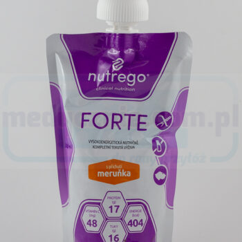 Nutrego Forte 200 ml Morelowy wysokokaloryczna, wysokobiałkowa dieta